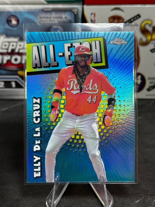 2025 Topps Chrome - #CAE-4 Elly De La Cruz All-Etch