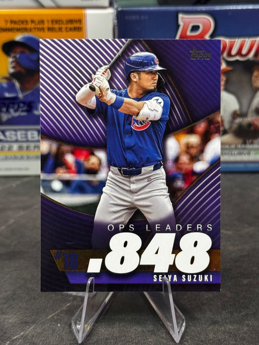 2025 Topps Series 2 - OPS Bests #OPS-18 Seiya Suzuki