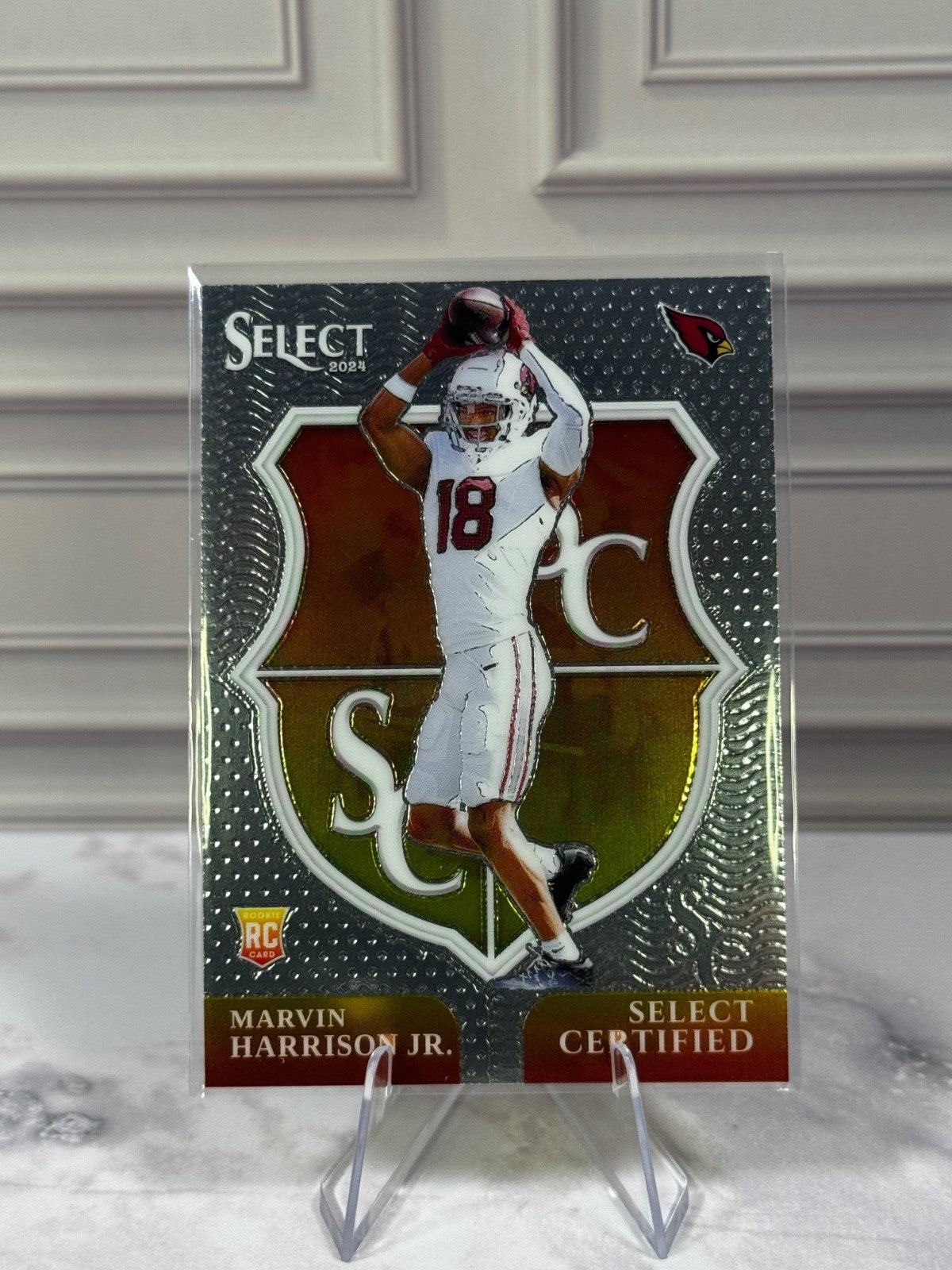 2024 Panini Select - Select Certified Rookies Marvin Harrison Jr. #5 (RC)