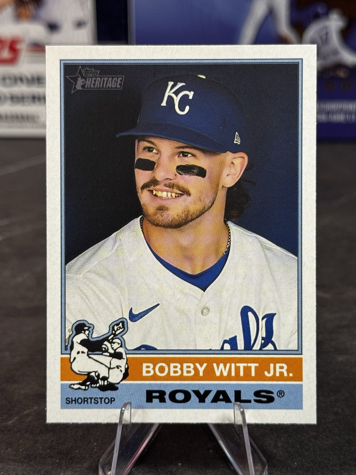 2025 Topps Heritage - Bobby Witt Jr. (#92) Royals