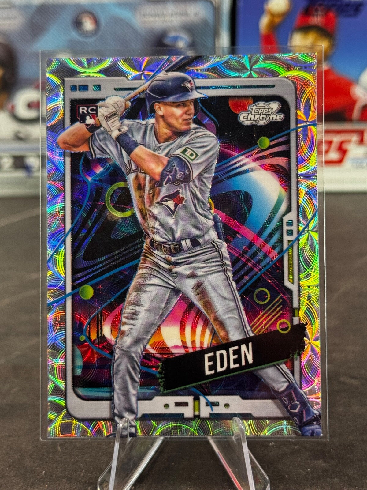 2024 Topps Cosmic Chrome - Cam Eden #108 Nucleus Refractor (RC)