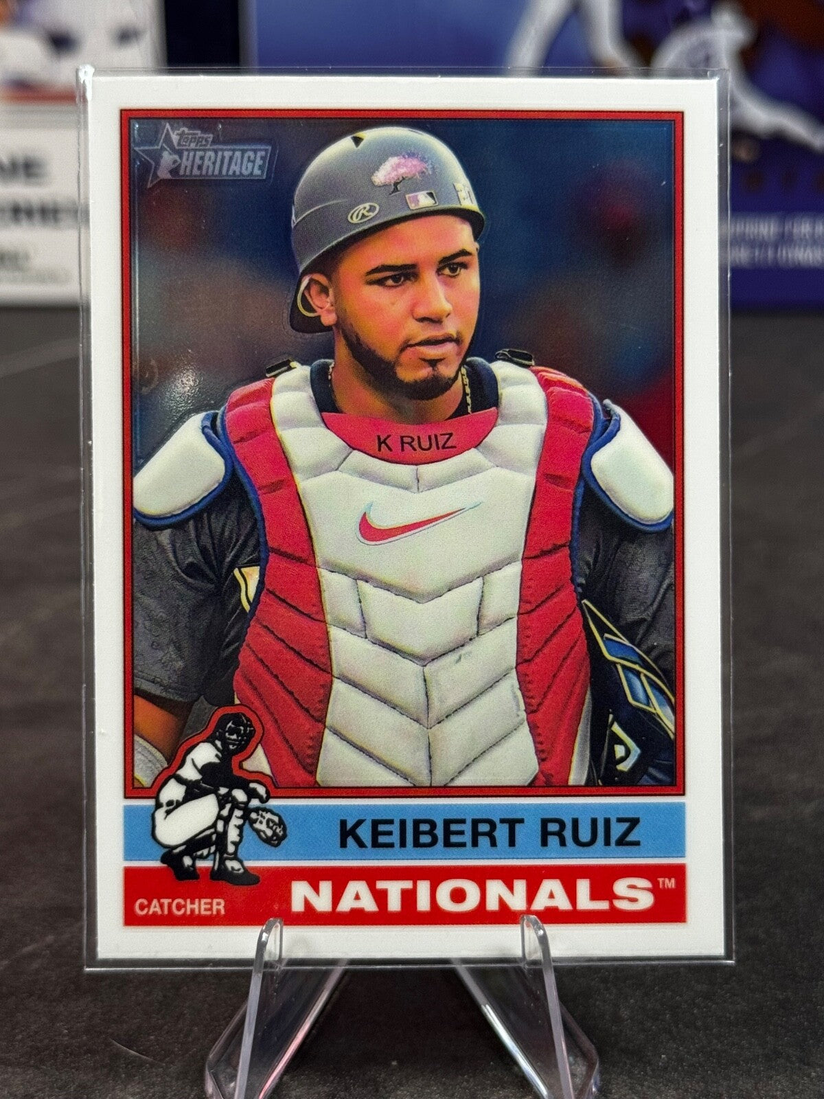 2025 Topps Heritage - Keibert Ruiz Chrome #163