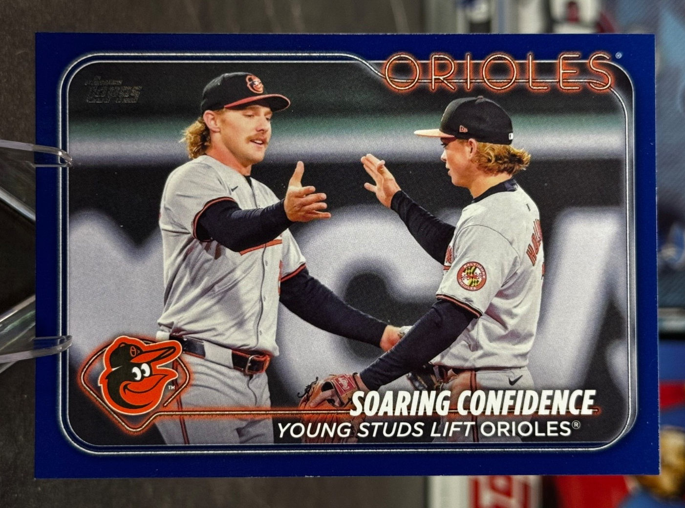 2024 Topps - Veteran Combos Jackson Holliday/Gunnar Henderson #US285 Blue