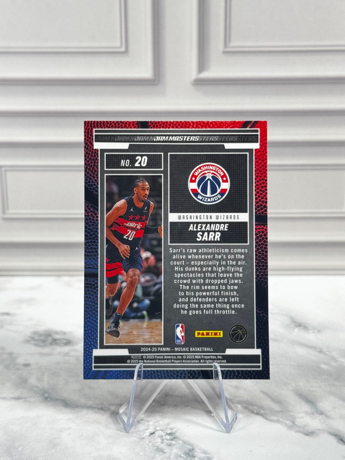 2024-25 Panini Mosaic - Jam Masters Alexandre Sarr