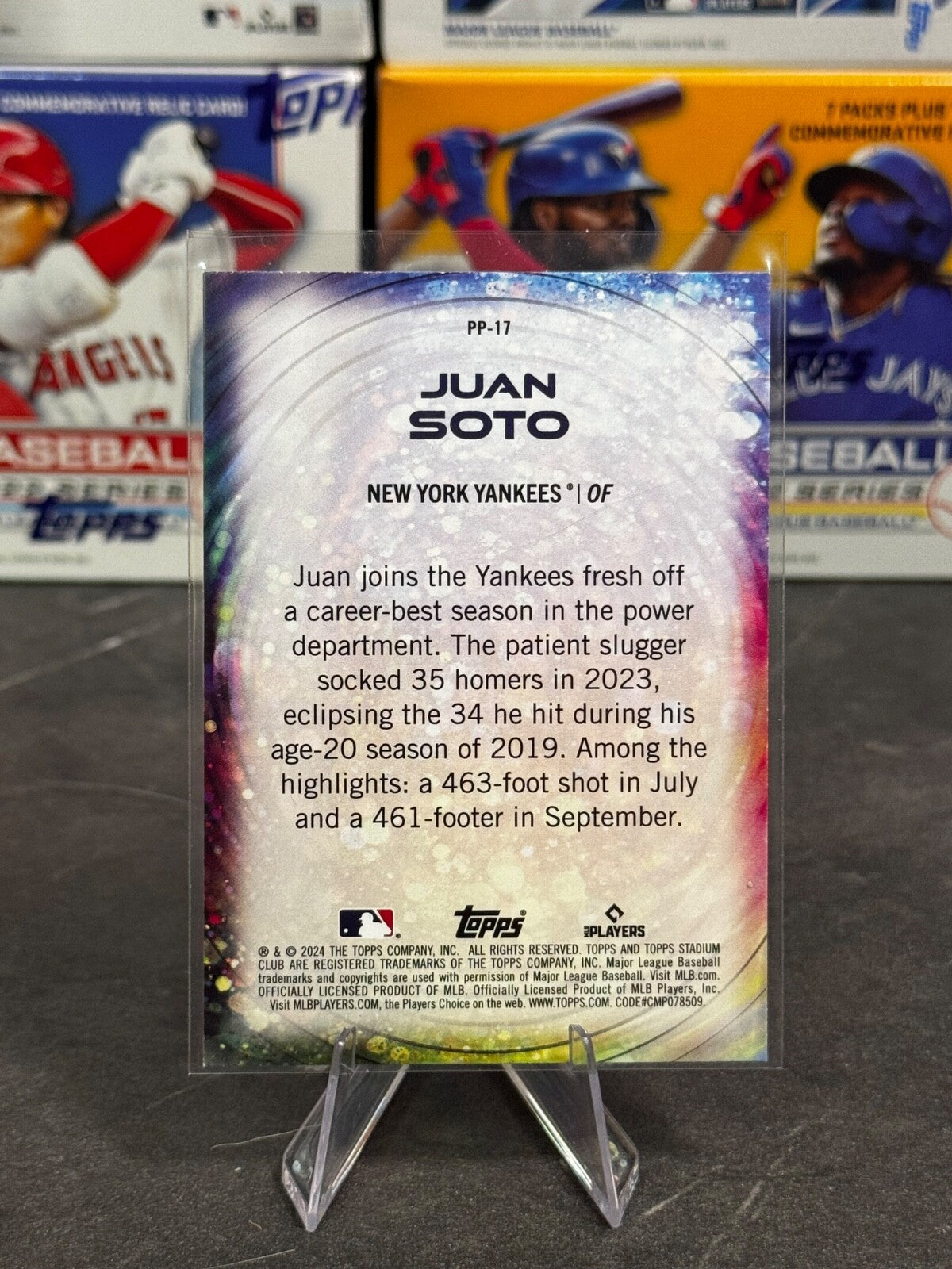 2024 Topps Stadium Club - Power Packed Juan Soto #PP-17