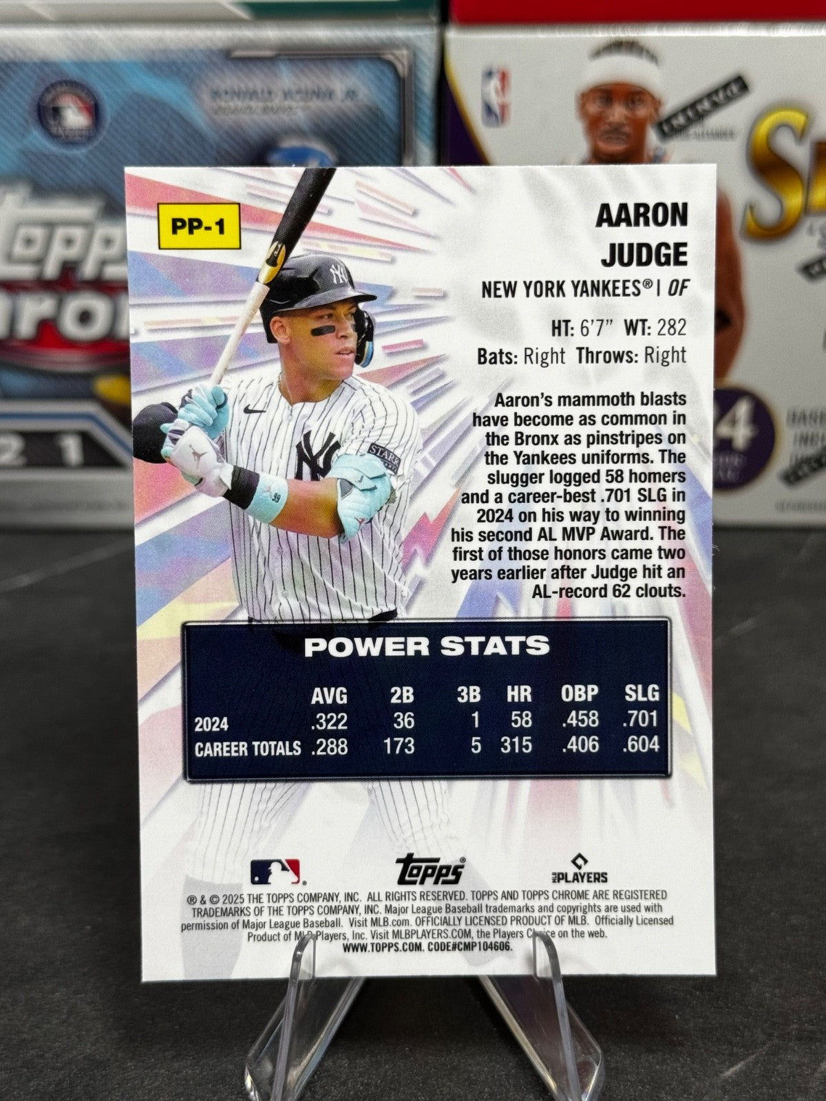 2025 Topps Chrome - #PP-1 Aaron Judge Power Players