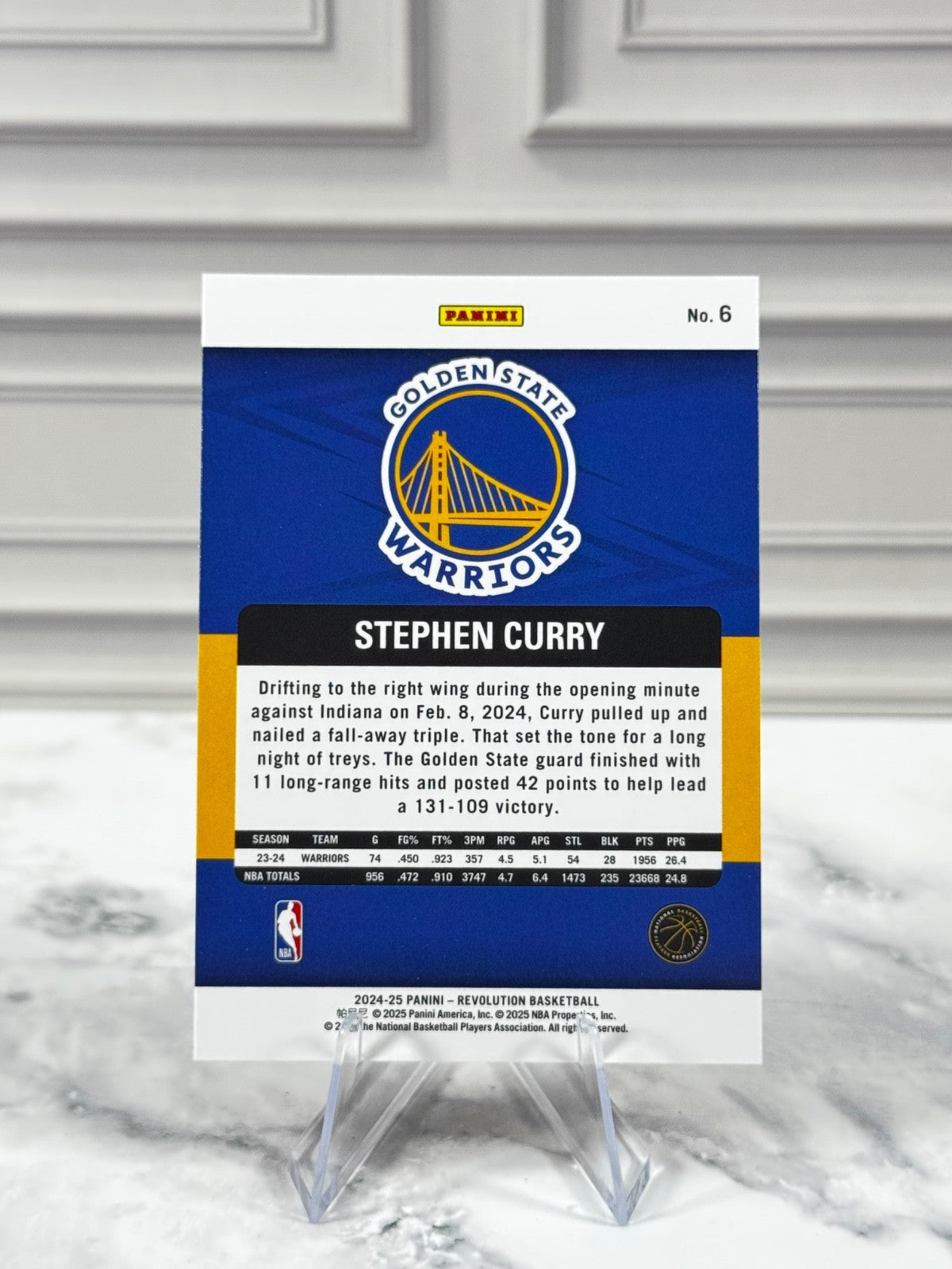 2024-25 Panini Revolution - Stephen Curry #6