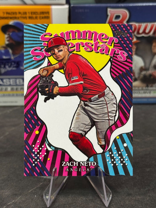 2025 Topps Series 2 - Summer Superstars #SS-43 Zach Neto