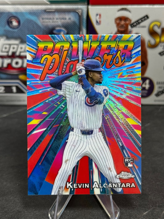 2025 Topps Chrome - #PP-18 Kevin Alcantara Power Players