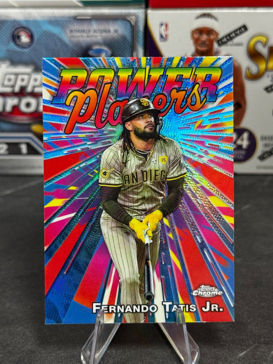 2025 Topps Chrome - #PP-17 Fernando Tatis Jr. Power Players