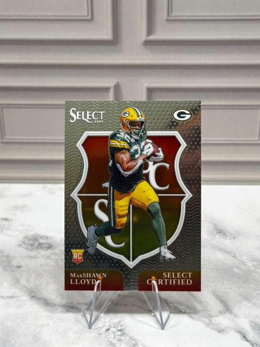 2024 Panini Select - Select Certified Rookies Marshawn Lloyd #23 (RC)
