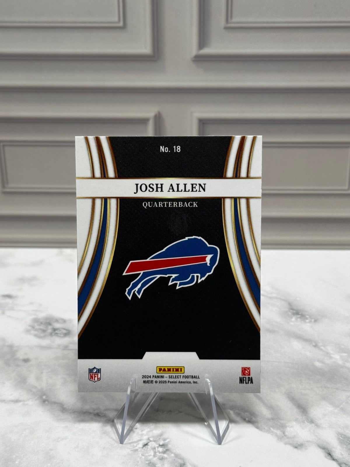 2024 Panini Select - Turbocharged Josh Allen #18
