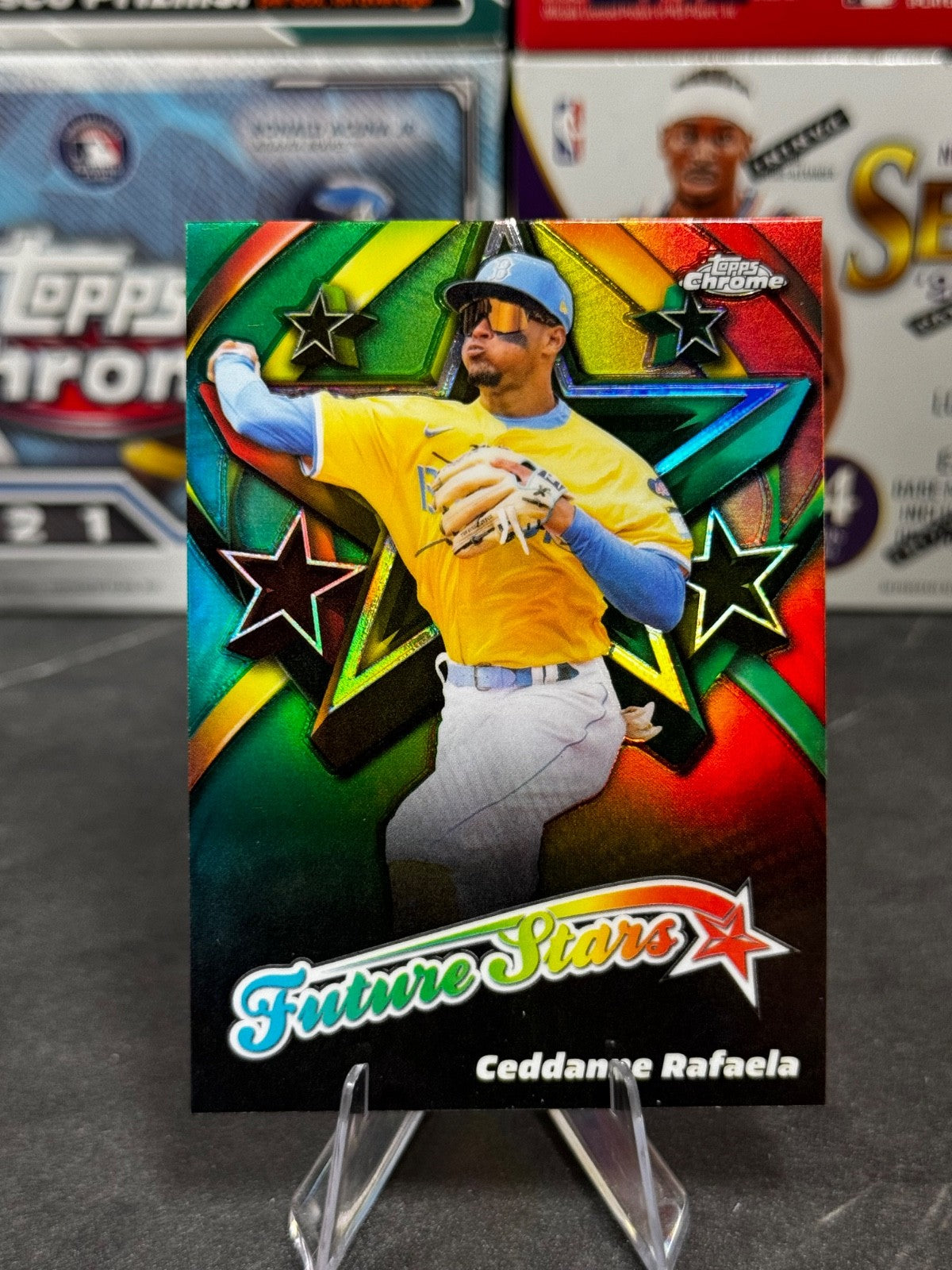 2025 Topps Chrome - #FS-11 Ceddanne Rafaela Future Stars
