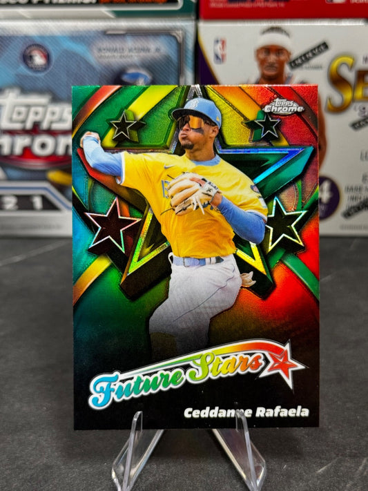 2025 Topps Chrome - #FS-11 Ceddanne Rafaela Future Stars