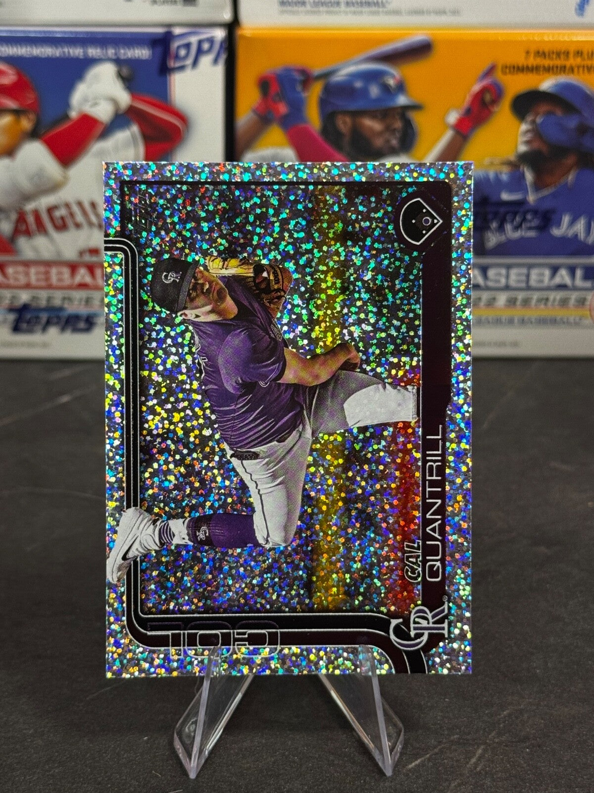 2025 Topps Series 1 - Cal Quantrill #301 Confetti Sparkle