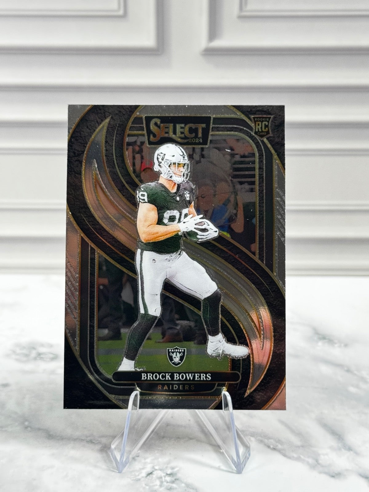 2024 Panini Select - Premier Level Brock Bowers #118 (RC)