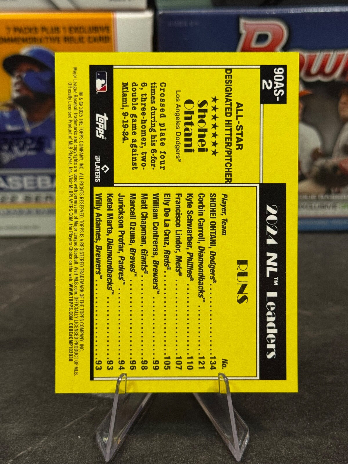2025 Topps Series 2 - 1990 ALL STAR BASEBALL #90AS-2 Shohei Ohtani