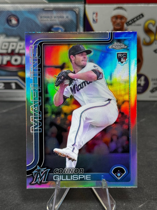 2025 Topps Chrome - #26 Connor Gillispie Refractor