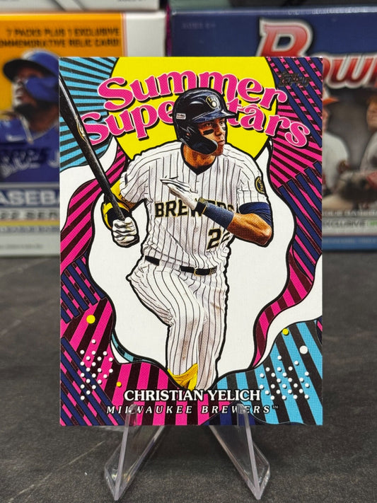 2025 Topps Series 2 - Summer Superstars #SS-23 Christian Yelich