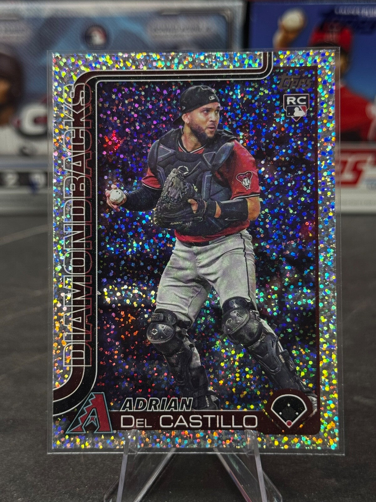 2025 Topps Series 1 - Adrian Del Castillo #226 Sandglitter (RC)