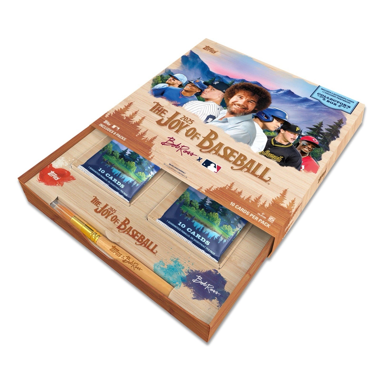 2025 Topps x Bob Ross: The Joy of Baseball - Collectors Box SEALED