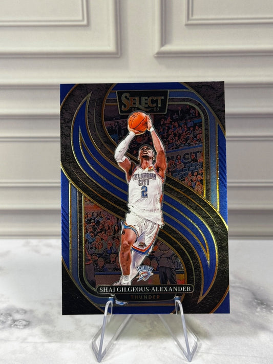 2024-25 Panini Select - Premier Level Shai Gilgeous-Alexander #131 Blue