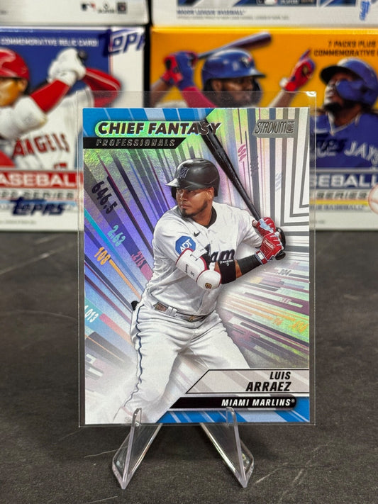 2024 Topps Stadium Club - Chief Fantasy Professionals Luis Arraez #CFPRO-12