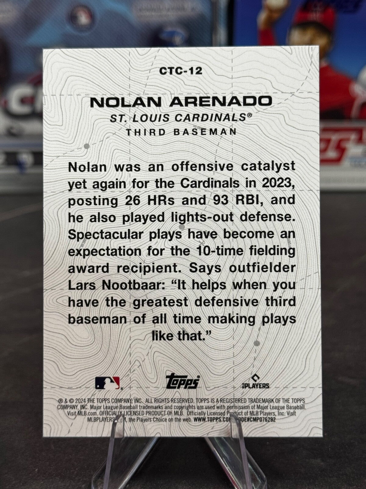 2024 Topps Series 2 - City to City Nolan Arenado #CTC-12