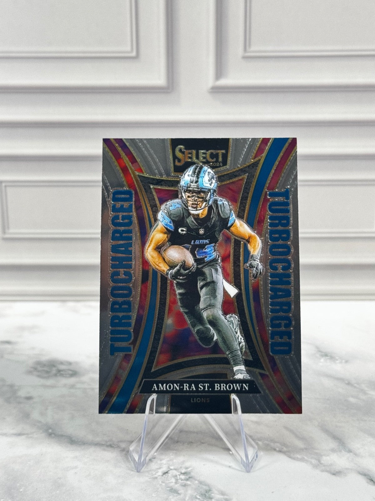 2024 Panini Select - Turbocharged Amon-Ra St. Brown #25