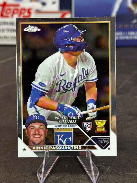 2023 Topps Chrome Update Series - Rookie Debut Vinnie Pasquantino #USC85 (RC)