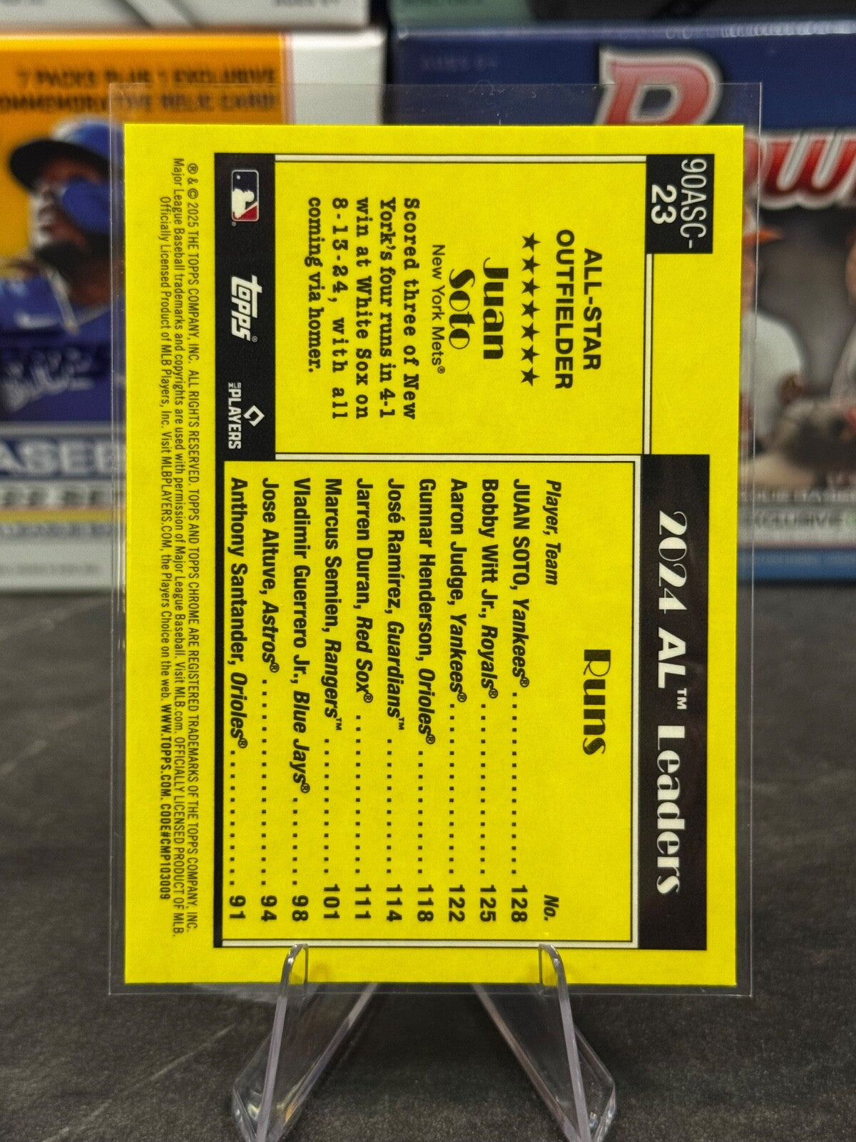 2025 Topps Series 2 - Topps All Stars #90ASC-23 JUAN SOTO Mojo Refractor
