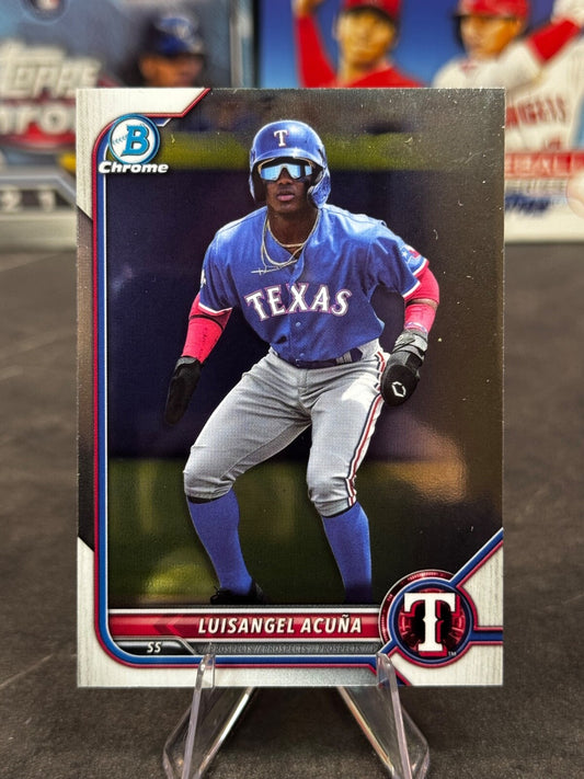 2022 Bowman - Chrome Prospects Luisangel Acuna #BCP-72 (RC)