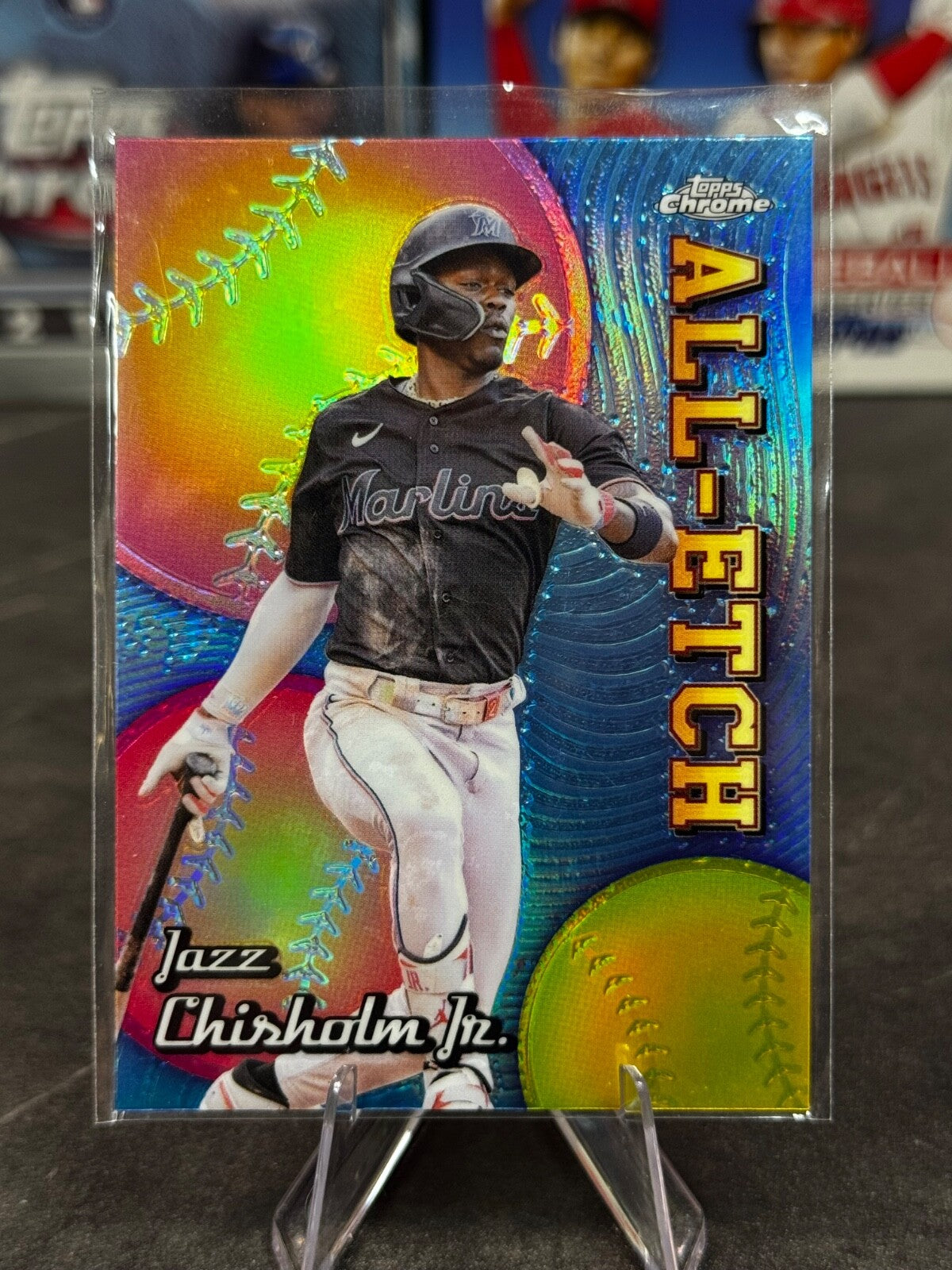 2024 Topps Chrome - All-Etch Jazz Chisholm #CAE-22