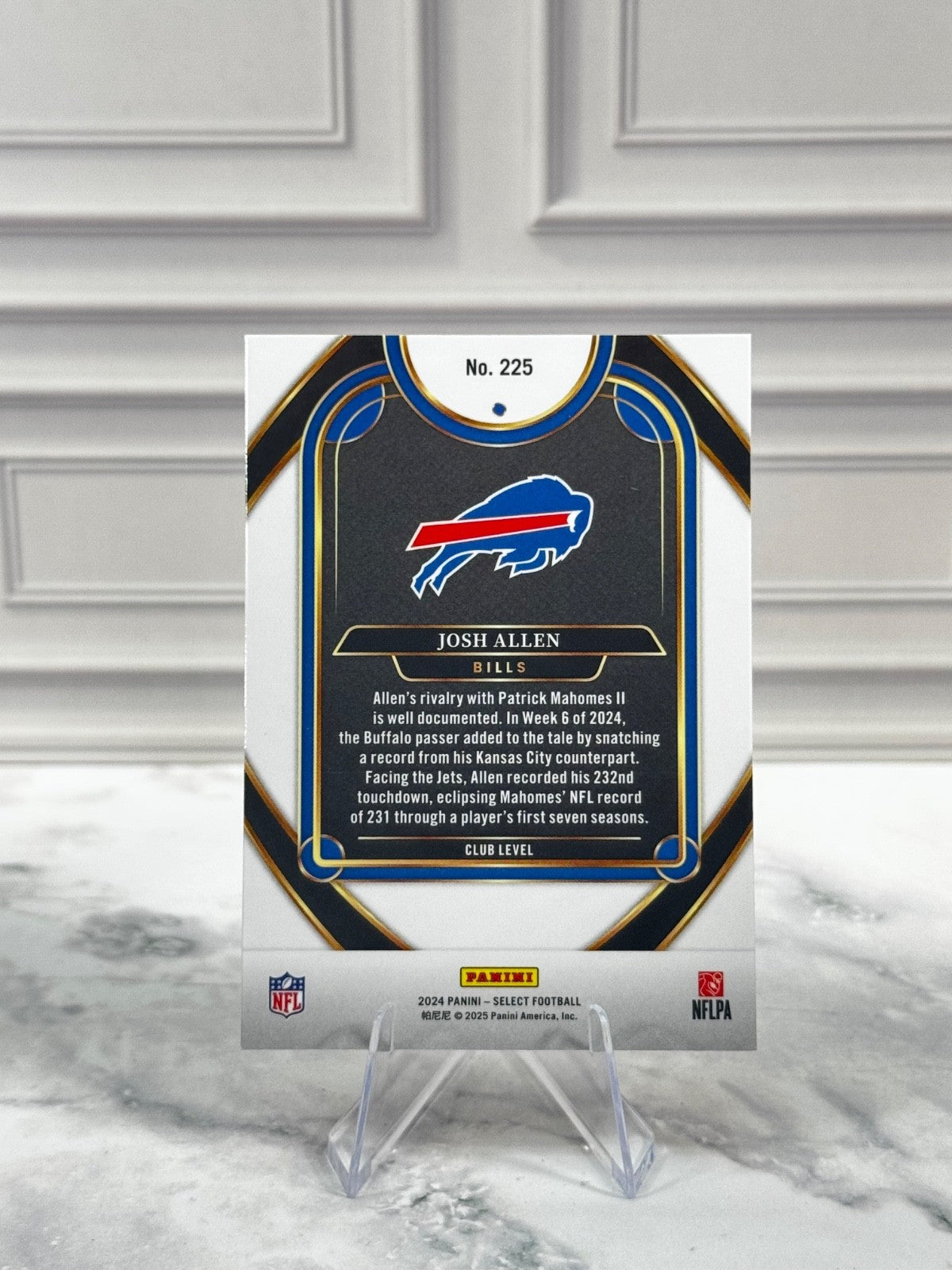 2024 Panini Select - Club Level Josh Allen #225