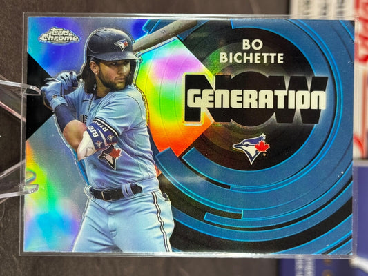 2022 Topps Chrome Update Series - Generation Now Chrome Bo Bichette #GNC-6