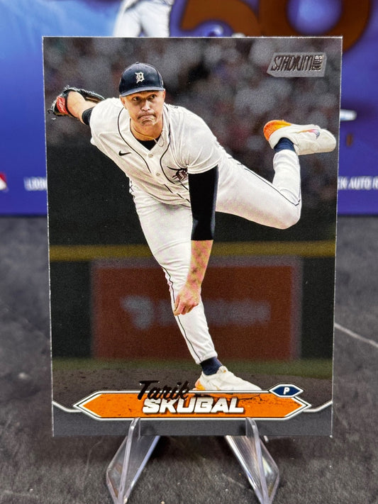 2024 Topps Stadium Club - Tarik Skubal Black Foil #122