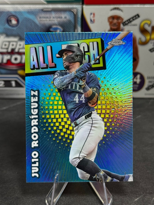 2025 Topps Chrome - #CAE-15 Julio Rodriguez All-Etch