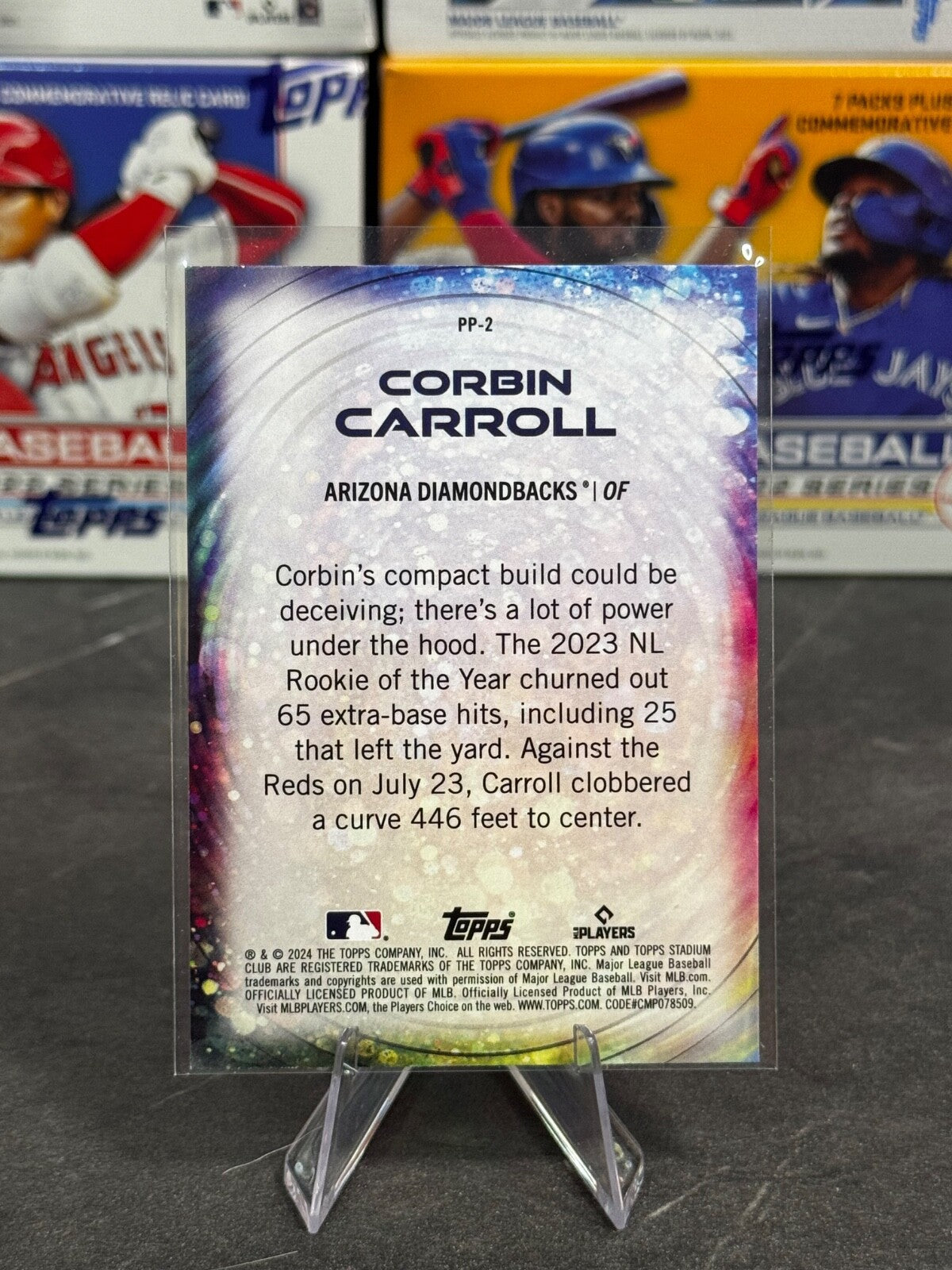 2024 Topps Stadium Club - Power Packed Corbin Carroll #PP-2