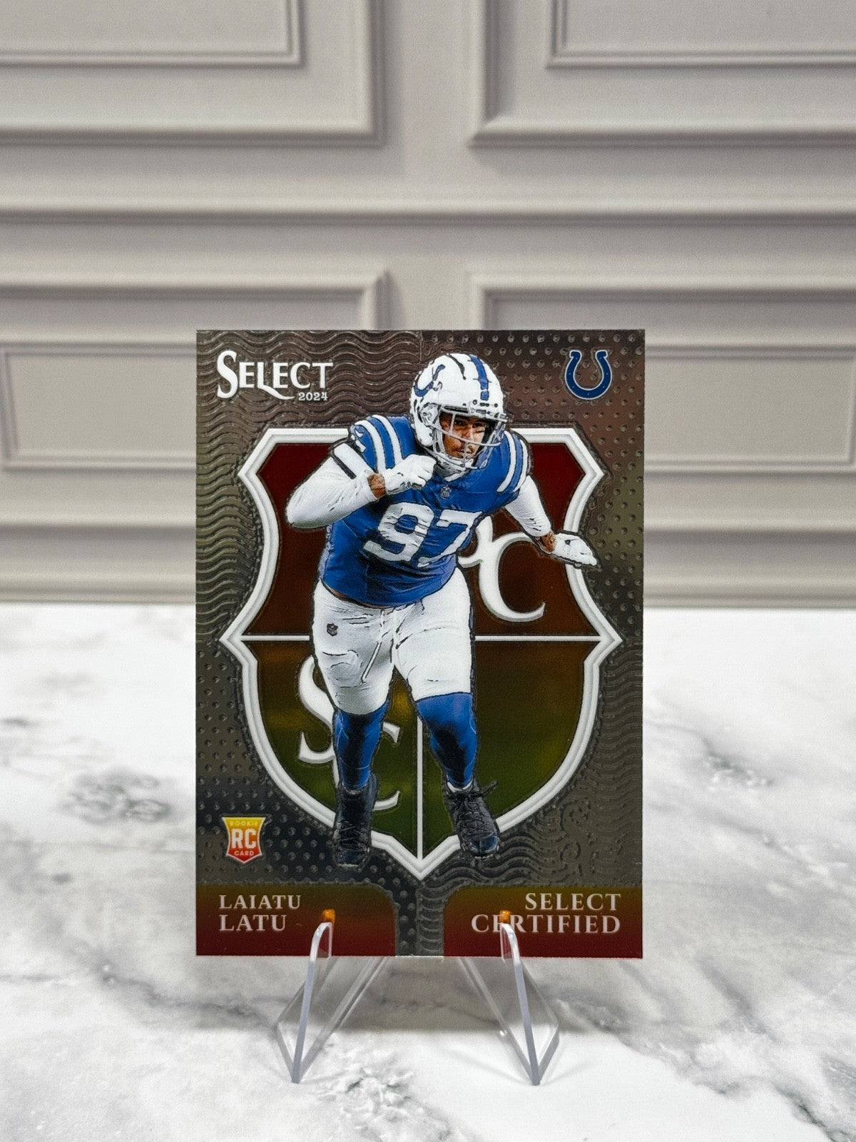2024 Panini Select - Select Certified Rookies Laiatu Latu #15 (RC)