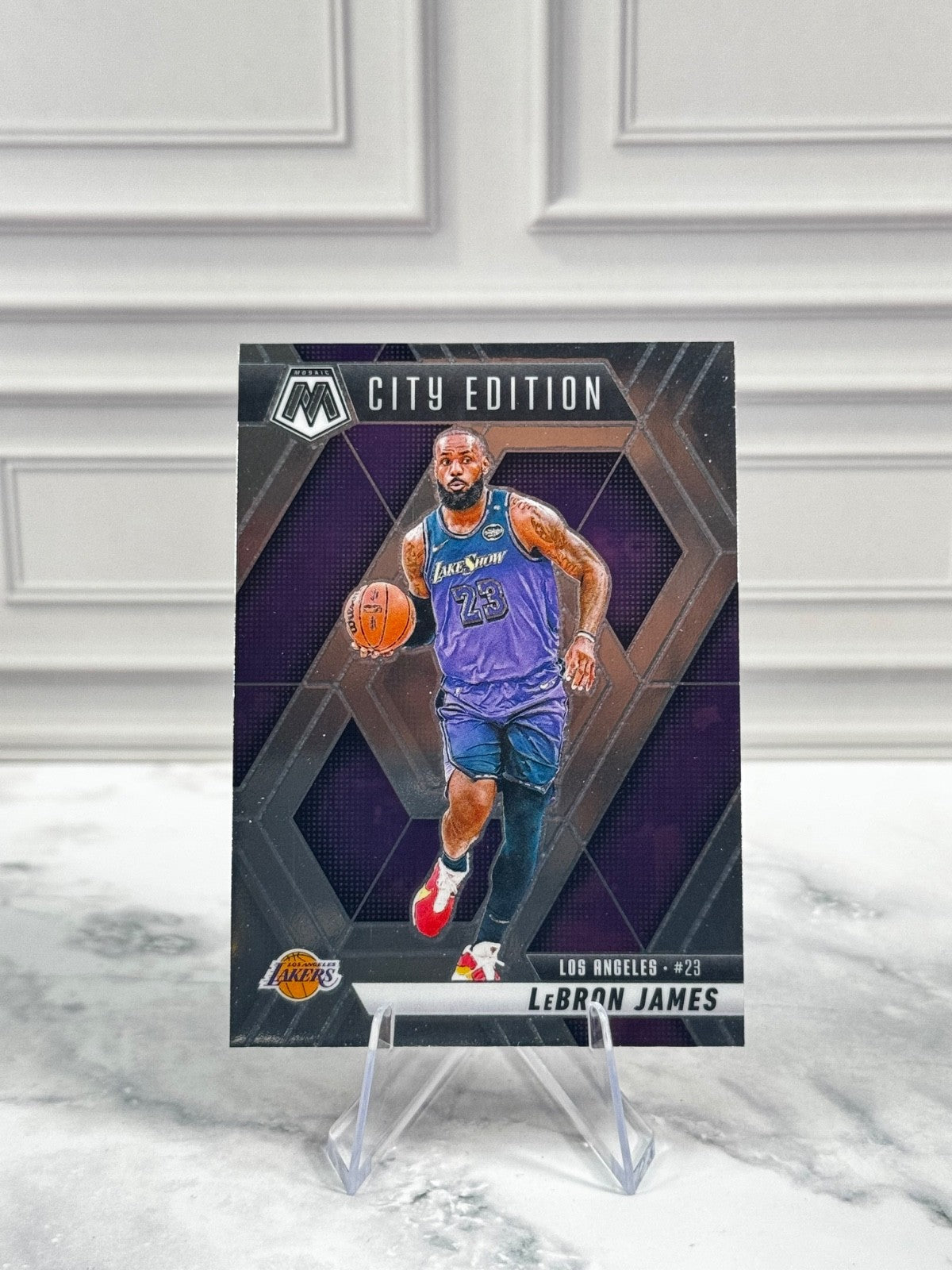2024-25 Panini Mosaic - City Edition LeBron James #286