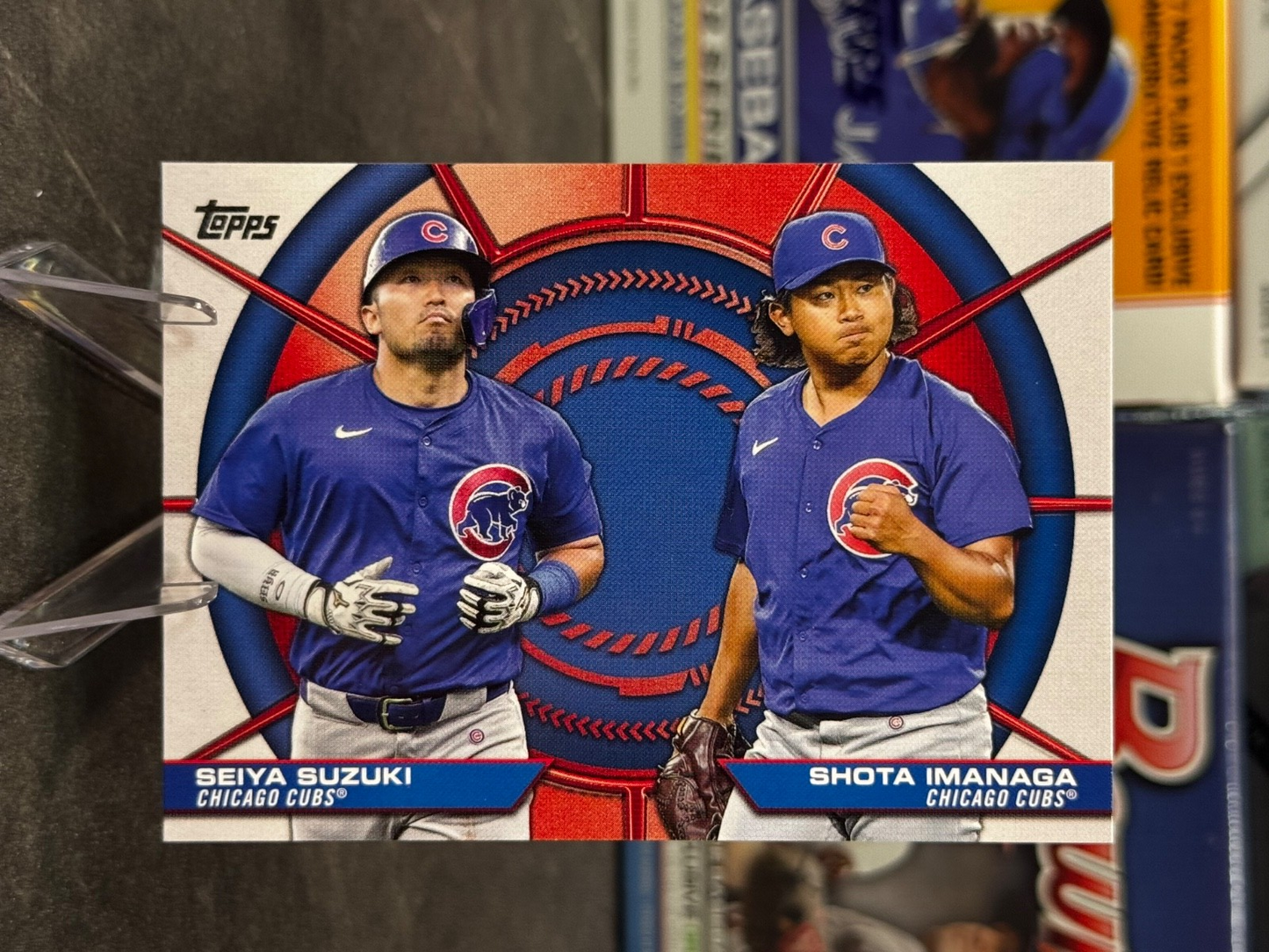 2025 Topps Series 2 - #DD-7 Dynamic Duos Seiya Suzuki/Shota Imanaga CUBS