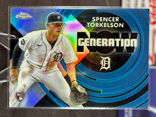 2022 Topps Chrome - Generation Now Chrome Spencer Torkelson #GNC-25 (RC)