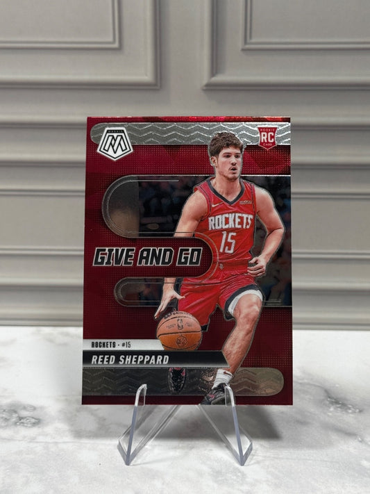 2024-25 Panini Reed Sheppard #7 Give and Go (RC)