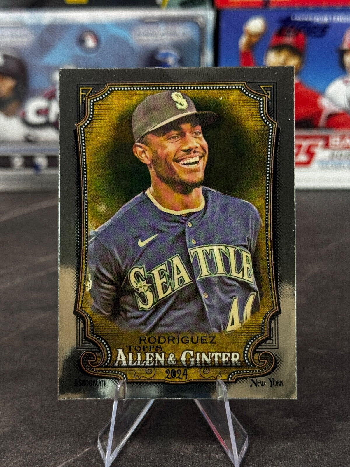 2024 Topps Allen & Ginter - Chrome Julio Rodriguez #1