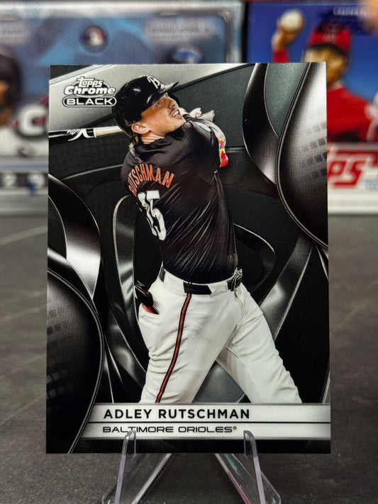 2025 Topps Chrome Black - Adley Rutschman #66