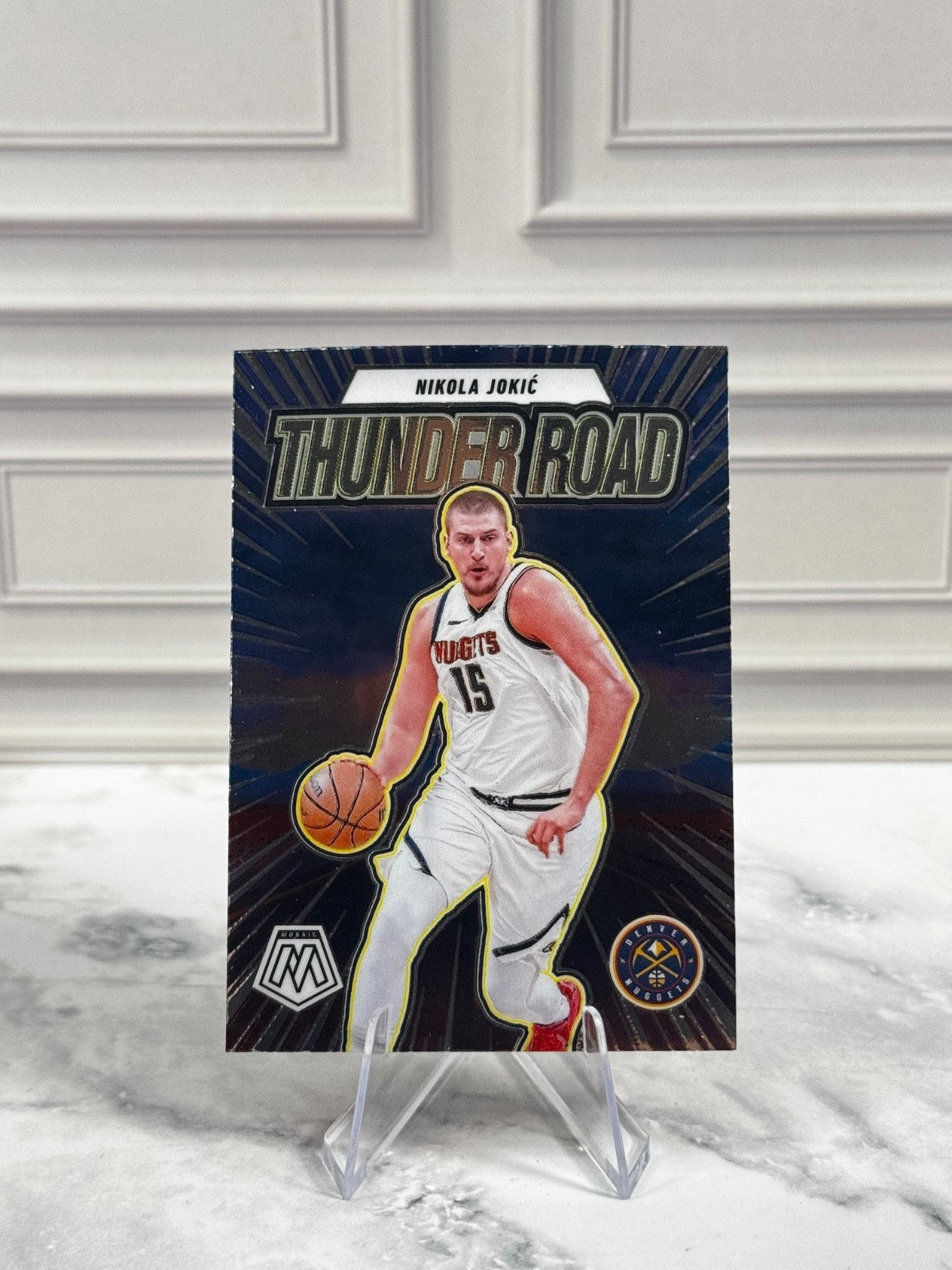 2024-25 Panini Mosaic - Nikola Jokic Thunder Road #13
