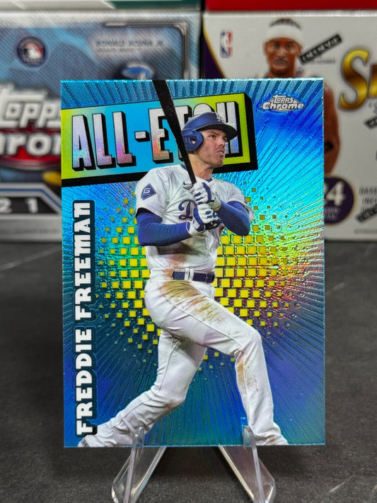 2025 Topps Chrome - #CAE-11 Freddie Freeman All-Etch