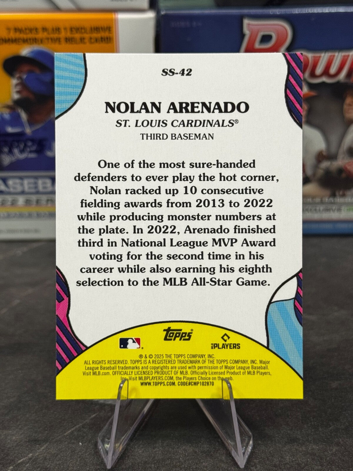 2025 Topps Series 2 - Summer Superstars #SS-42 Nolan Arenado
