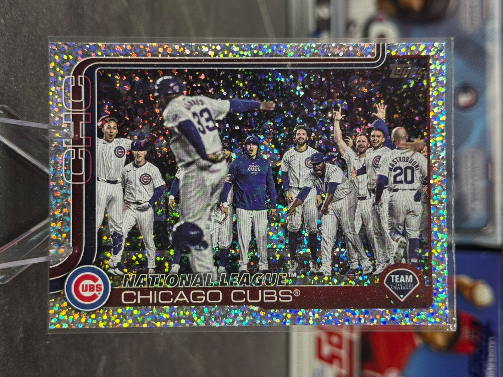 2025 Topps Celebration - Chicago Cubs Confetti Sparkle #60