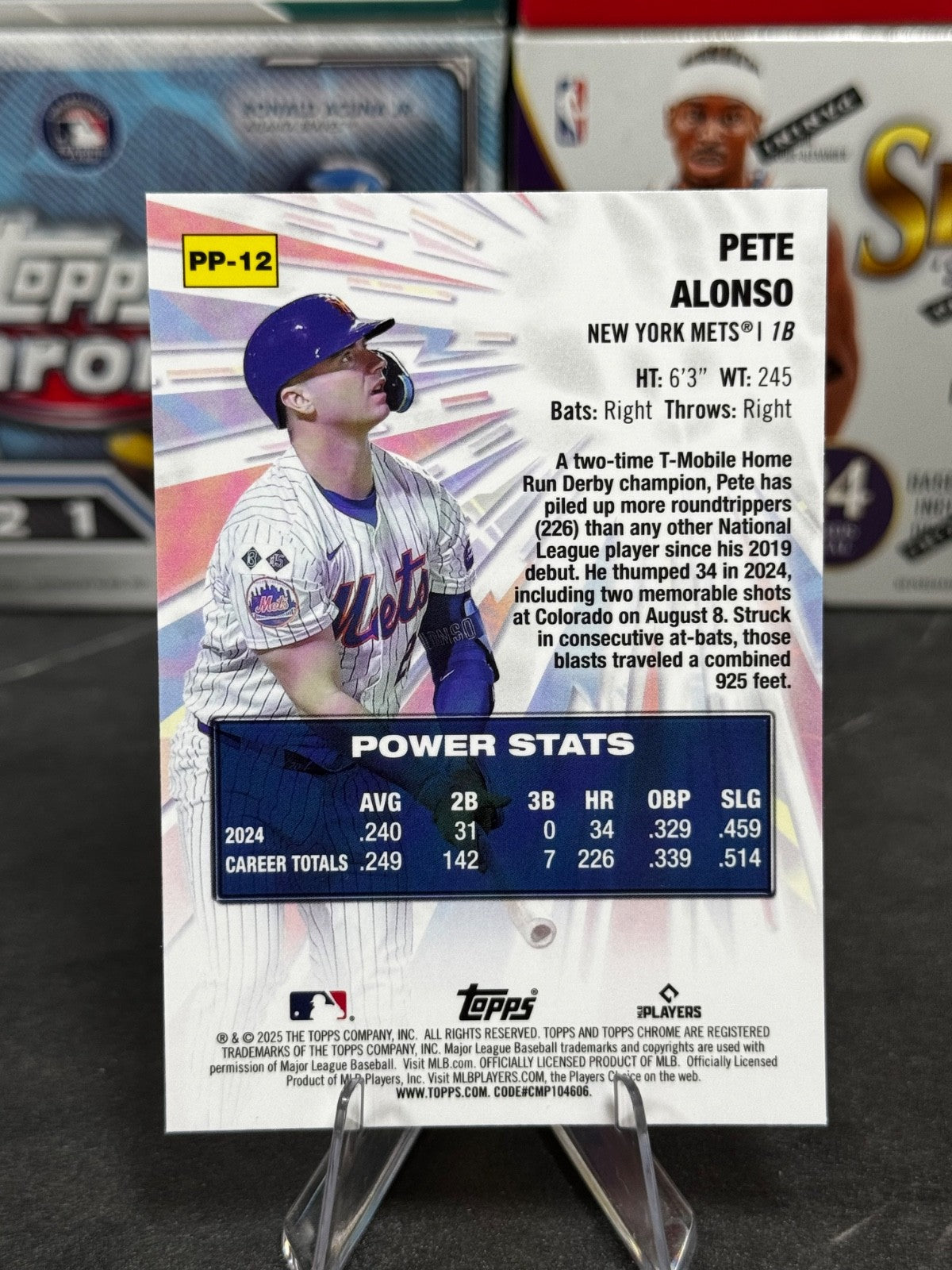 2025 Topps Chrome - #PP-12 Pete Alonso Power Players